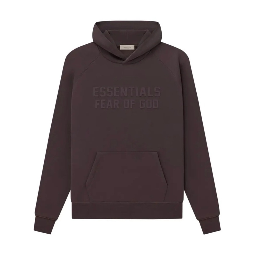 Large Essentials Plum Hoodie